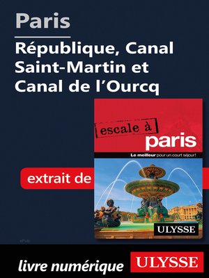 cover image of Paris--République, Canal Saint-Martin et Canal de l'Ourcq